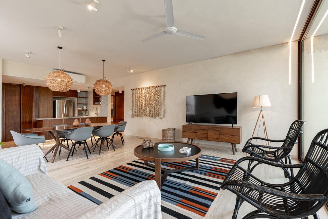 308-303 Beautiful Apartments With 3 Bedrooms Tulum Exterior photo